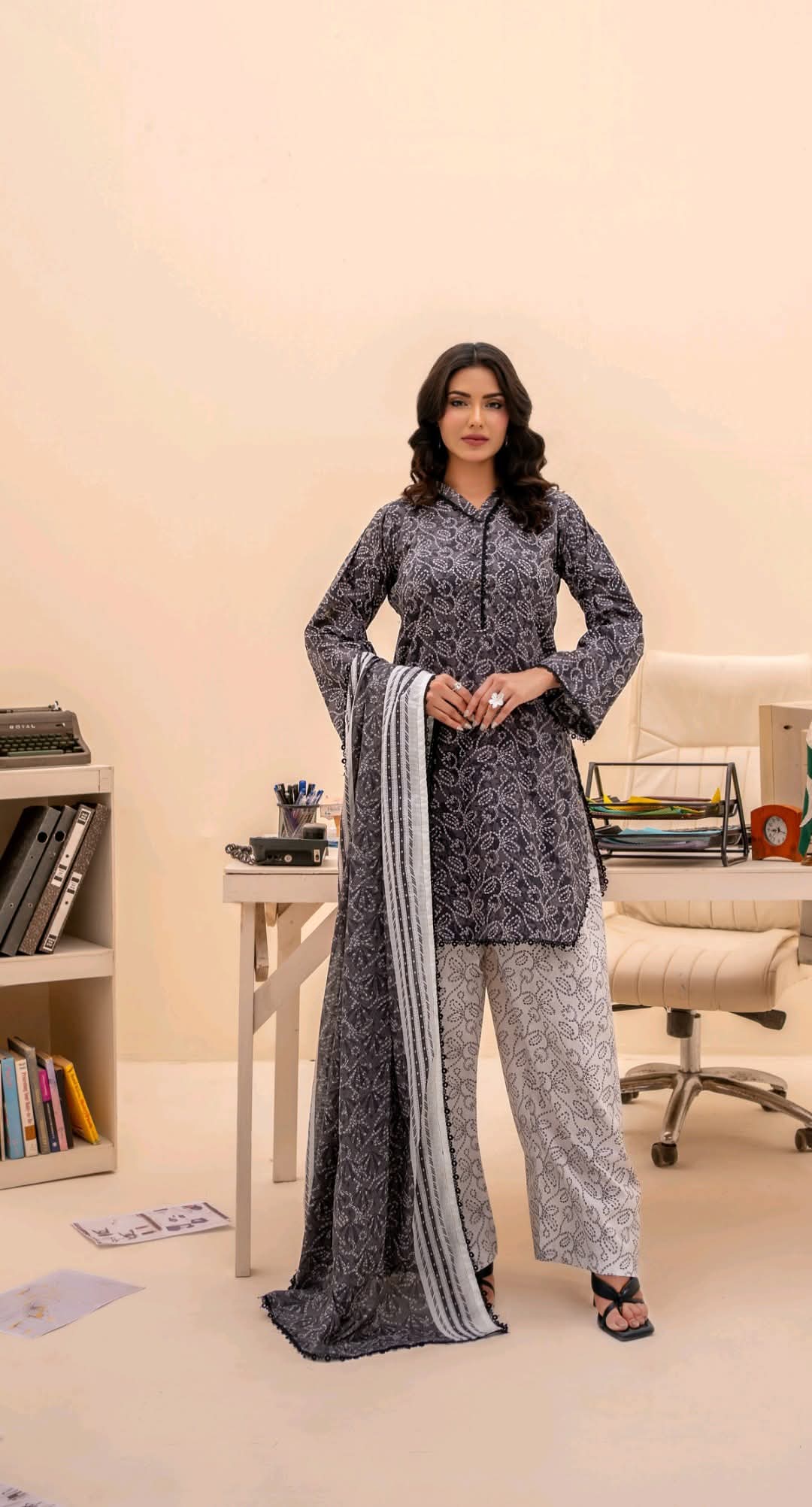 Zeesh Printed 3 Piece Lawn