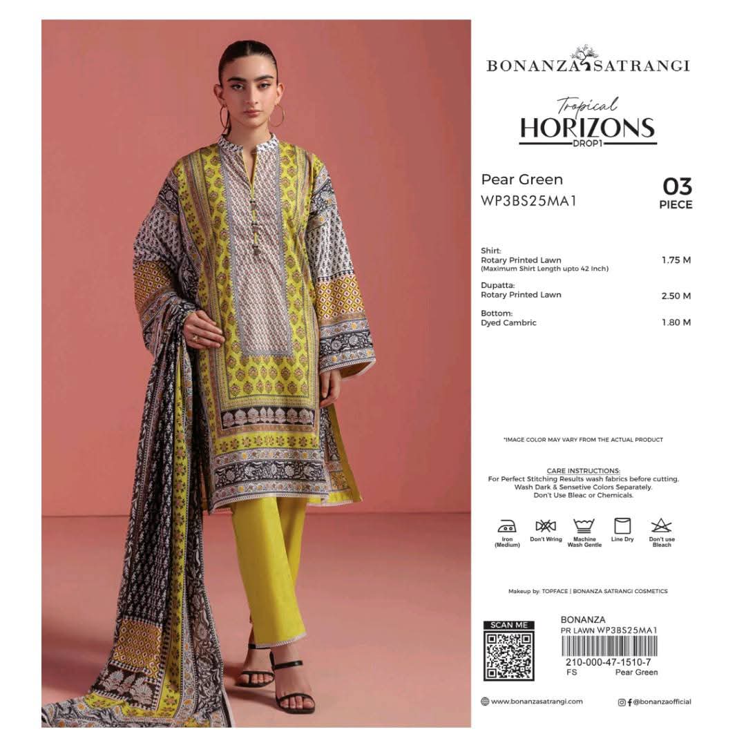 Bonanza Satrangi 3 piece