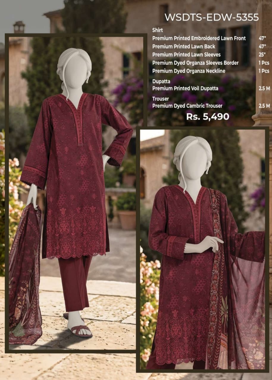 MTJ Summer Embroidered Collection 2026